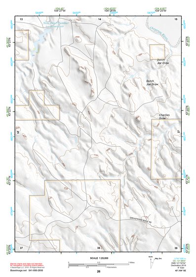 43104SE Page 26 Lance Creek Topo Preview 1