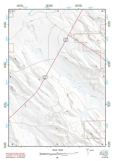 43104SE Page 31 Lance Creek Topo Preview 1