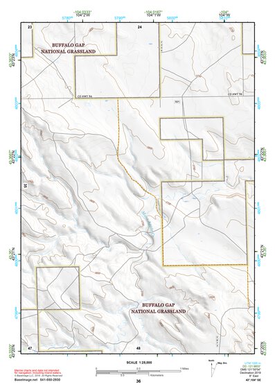 43104SE Page 36 Lance Creek Topo Preview 1