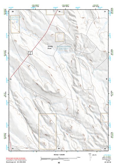 43104SE Page 42 Lance Creek Topo Preview 1