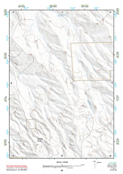 43104SE Page 43 Lance Creek Topo Preview 1