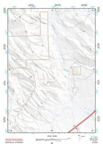 43104SE Page 44 Lance Creek Topo Preview 1
