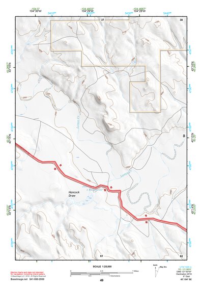 43104SE Page 49 Lance Creek Topo Preview 1