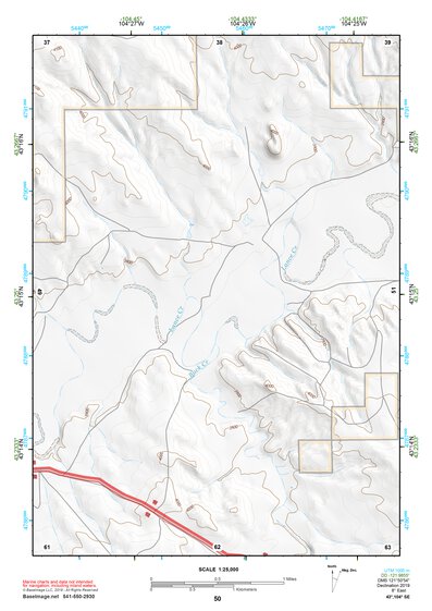 43104SE Page 50 Lance Creek Topo Preview 1