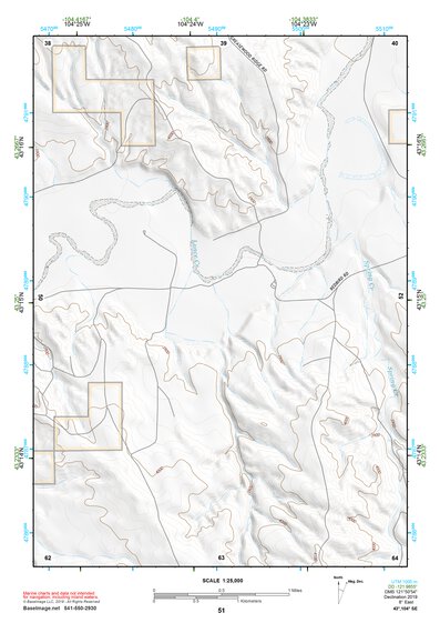 43104SE Page 51 Lance Creek Topo Preview 1