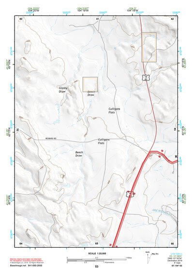 43104SE Page 53 Lance Creek Topo Preview 1