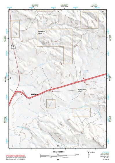 43104SE Page 54 Lance Creek Topo Preview 1