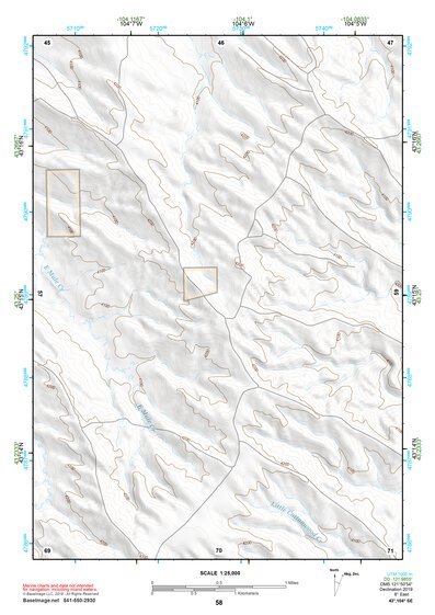 43104SE Page 58 Lance Creek Topo Preview 1