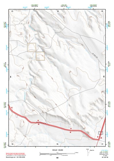 43104SE Page 64 Lance Creek Topo Preview 1
