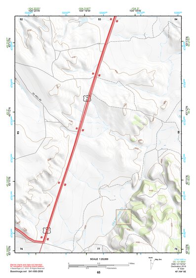 43104SE Page 65 Lance Creek Topo Preview 1