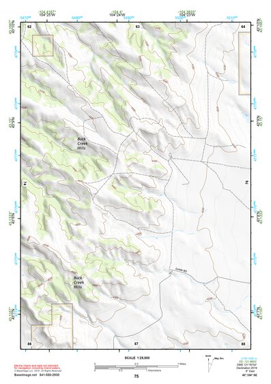 43104SE Page 75 Lance Creek Topo Preview 1