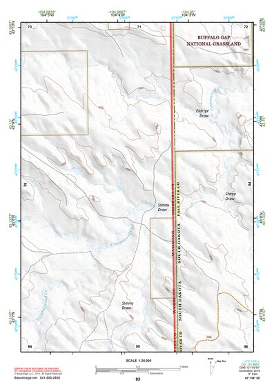 43104SE Page 83 Lance Creek Topo Preview 1