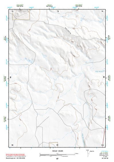 43104SE Page 87 Lance Creek Topo Preview 1