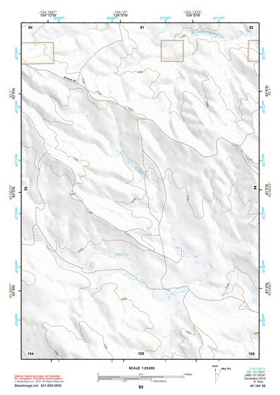 43104SE Page 93 Lance Creek Topo Preview 1