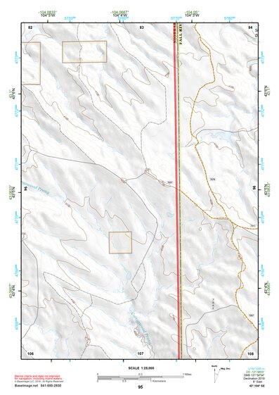 43104SE Page 95 Lance Creek Topo Preview 1