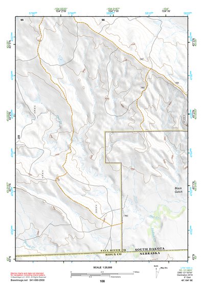 43104SE Page 108 Lance Creek Topo Preview 1