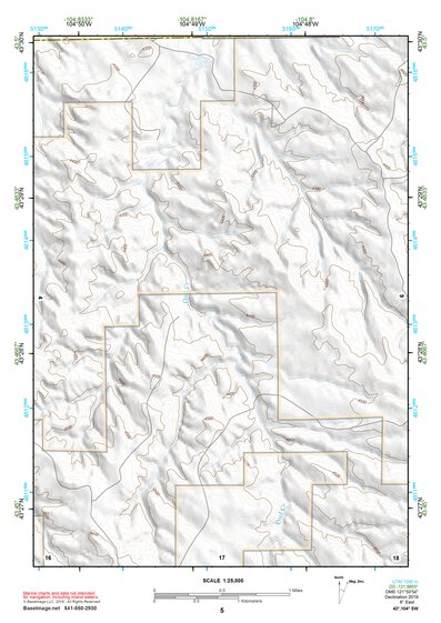 43104SW Page 5 Lance Creek Topo Preview 1