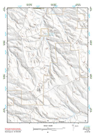 43104SW Page 6 Lance Creek Topo Preview 1