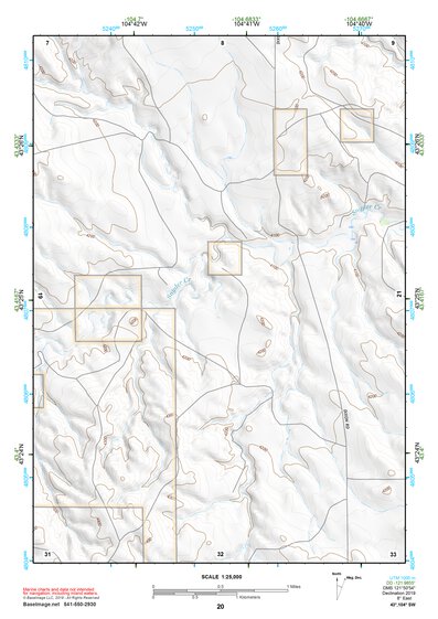 43104SW Page 20 Lance Creek Topo Preview 1