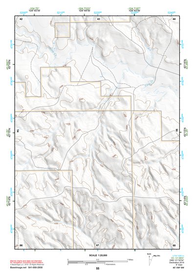 43104SW Page 55 Lance Creek Topo Preview 1