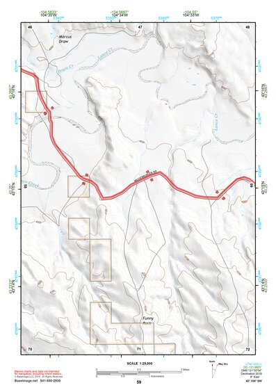 43104SW Page 59 Lance Creek Topo Preview 1