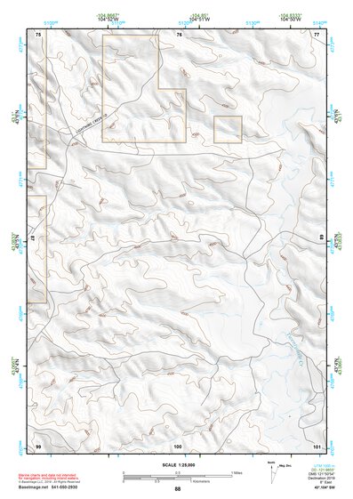 43104SW Page 88 Lance Creek Topo Preview 1