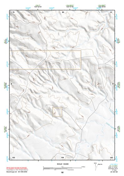43104SW Page 92 Lance Creek Topo Preview 1