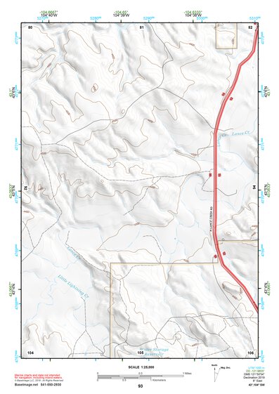 43104SW Page 93 Lance Creek Topo Preview 1