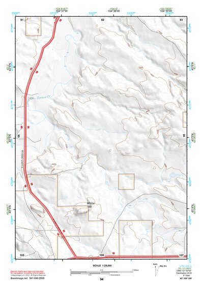 43104SW Page 94 Lance Creek Topo Preview 1