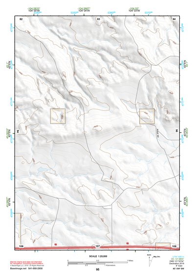 43104SW Page 95 Lance Creek Topo Preview 1