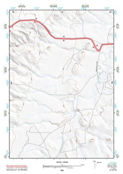 43104SW Page 103 Lance Creek Topo Preview 1