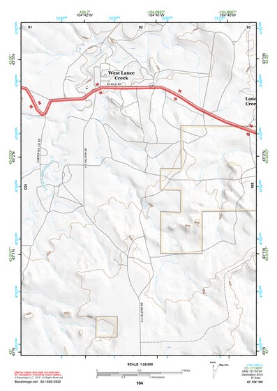 43104SW Page 104 Lance Creek Topo Preview 1