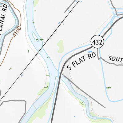 43107NW Page 1 Nowater Creek Topo Preview 3