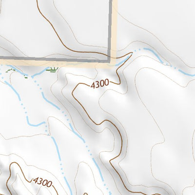 43107NW Page 3 Nowater Creek Topo Preview 2
