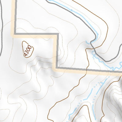 43107NW Page 13 Nowater Creek Topo Preview 2