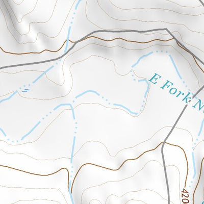 43107NW Page 14 Nowater Creek Topo Preview 2