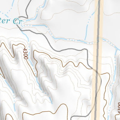 43107NW Page 16 Nowater Creek Topo Preview 2