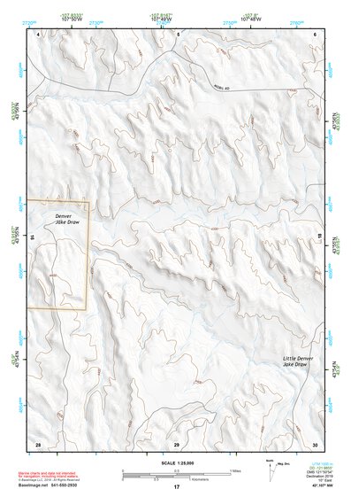 43107NW Page 17 Nowater Creek Topo Preview 1