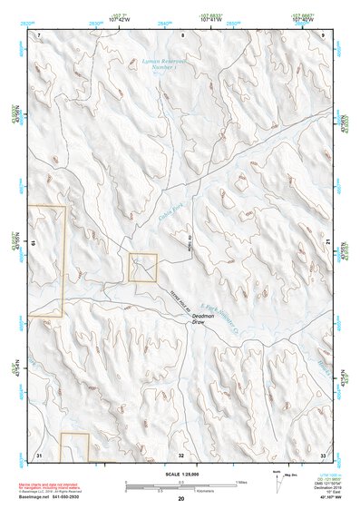 43107NW Page 20 Nowater Creek Topo Preview 1