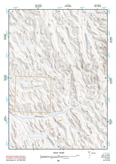 43107NW Page 22 Nowater Creek Topo Preview 1