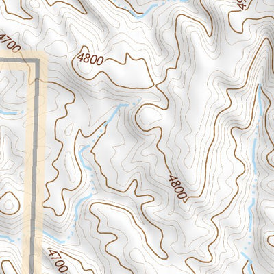 43107NW Page 22 Nowater Creek Topo Preview 2