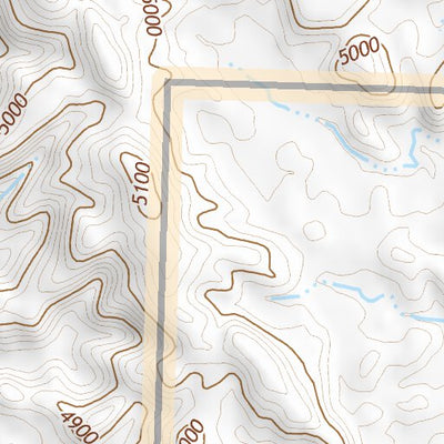 43107NW Page 23 Nowater Creek Topo Preview 2