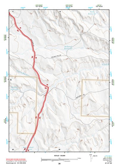 43107NW Page 24 Nowater Creek Topo Preview 1