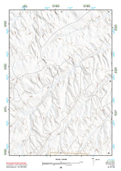 43107NW Page 25 Nowater Creek Topo Preview 1