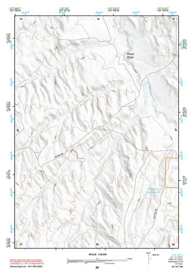 43107NW Page 26 Nowater Creek Topo Preview 1