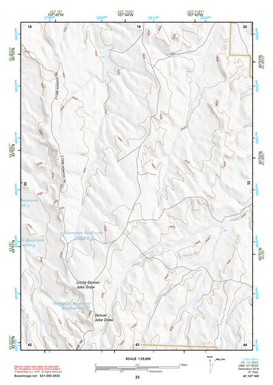 43107NW Page 31 Nowater Creek Topo Preview 1