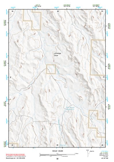 43107NW Page 32 Nowater Creek Topo Preview 1
