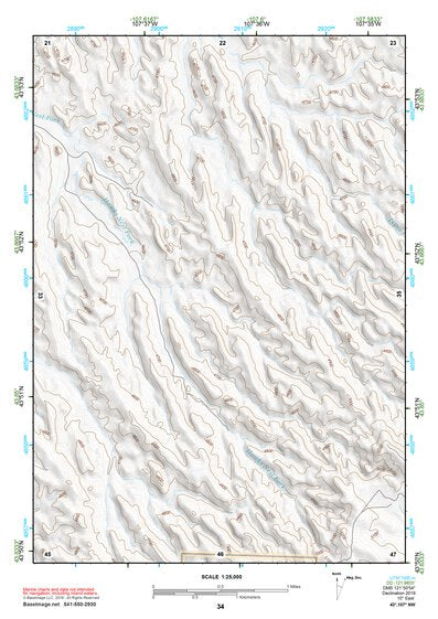 43107NW Page 34 Nowater Creek Topo Preview 1