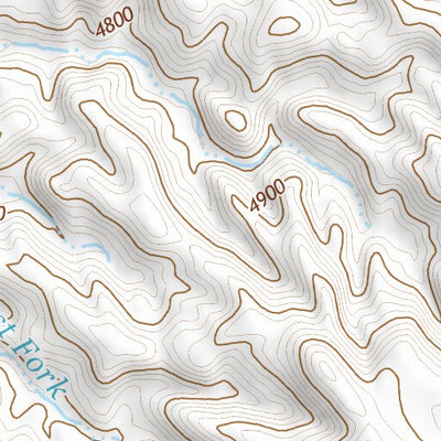 43107NW Page 34 Nowater Creek Topo Preview 3