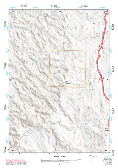 43107NW Page 35 Nowater Creek Topo Preview 1